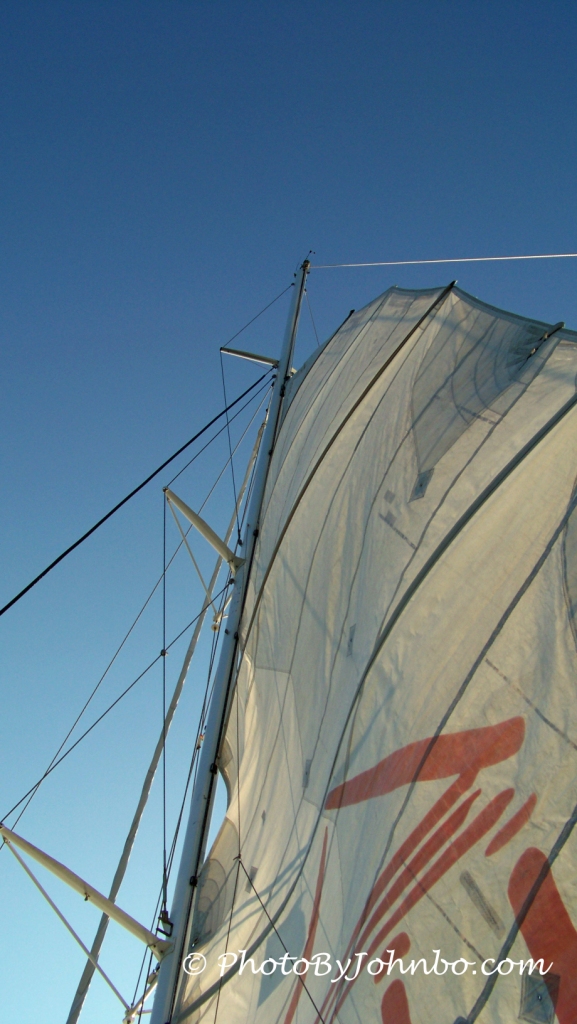 Sailing Ship Mast and Sail