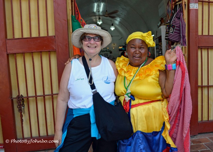 Lynn and Costumed Lady