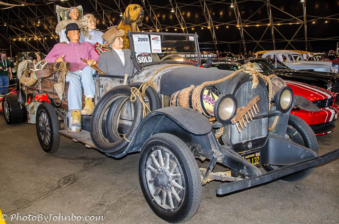 Custom vehicle built for the 1960s sitcom, Beverly Hillbillies