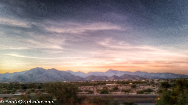 White Tanks from Interstate-1