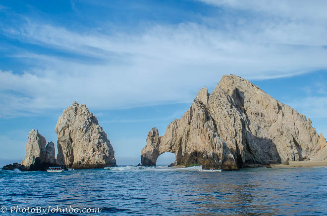 The arch at land’s end where the Pacific Ocean meets the Sea of Cortez.