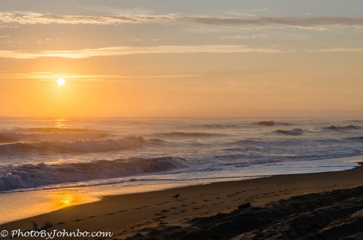 For a few moments we had a golden sun.