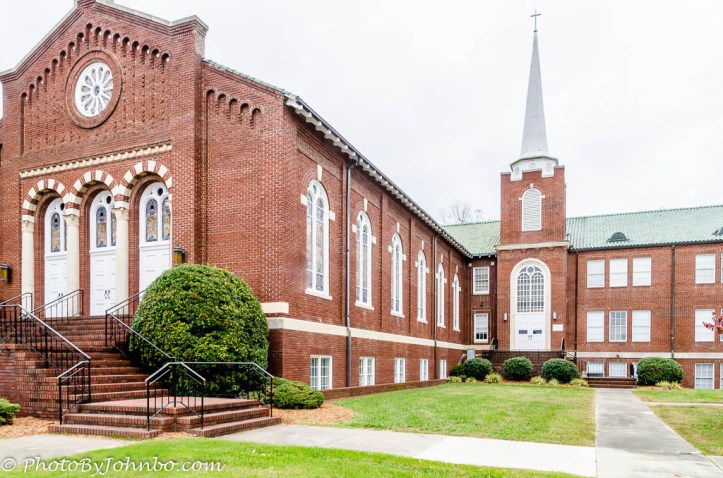 First United Methodist Church today.